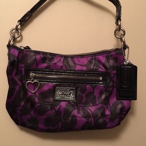 Coach Poppy Flower Print Hobo